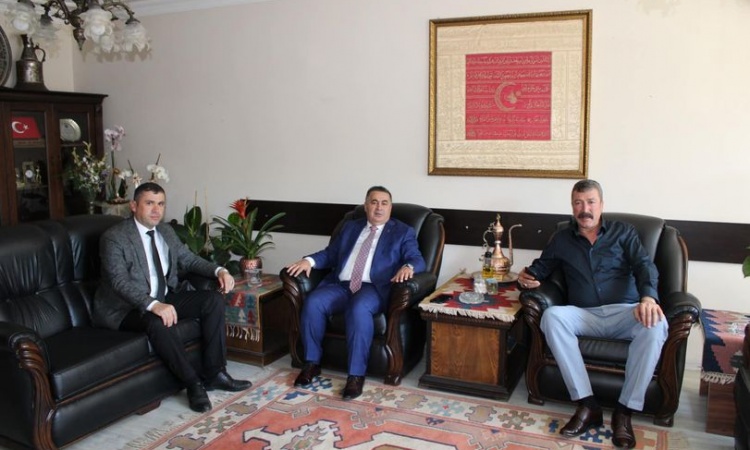 MESO Başkanımız Akdeniz Türkiye Madeni Eşya Sanatkarları Federasyonu Başkanı Yıldırım’ı ziyaret etti 